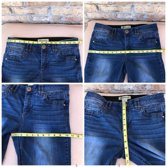 Democracy Ab Technology Stretchy Tummy Slim Mid Rise Medium Wash Skinny Jeans 10 - Picture 11 of 16